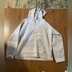 Striped Hoodie with Pastel Colors
